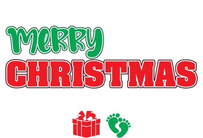 Pregnancy Announcet Merry Christmas Also IM Pregnant Great Gift T-Shirt