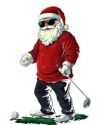 Santa Playing Golf Christmas Golfer Xmas Gift T-Shirt