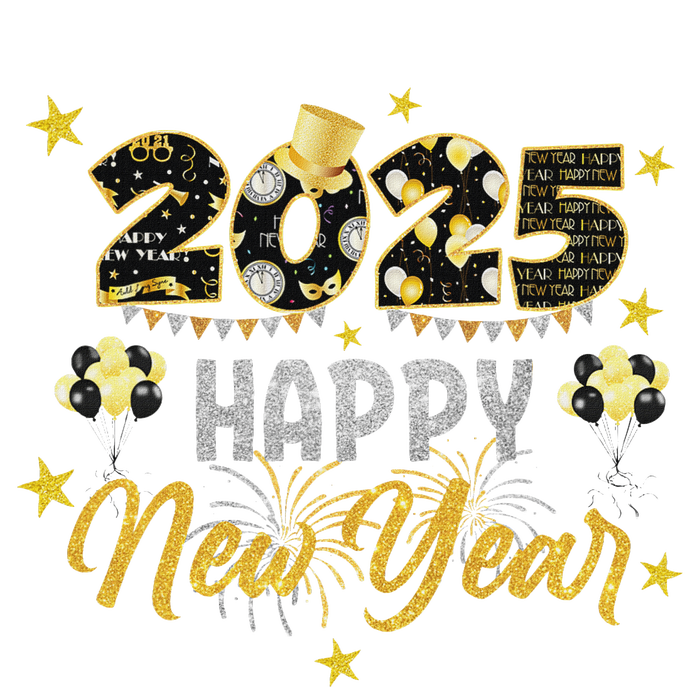 Happy New Year Party 2025 Family Matching T-Shirt