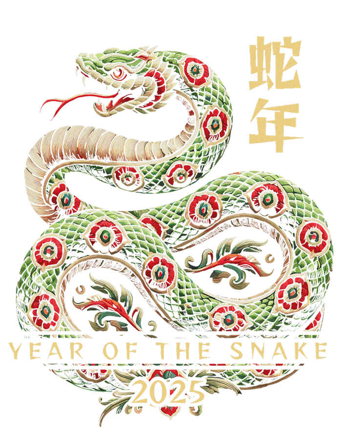 Year Of The Snake 2025 Chinese New Year T-Shirt