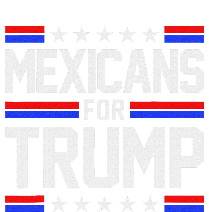 Mexicans For Trump 2024 Mexico Usa Friendship Flag President Zip Tote Bag