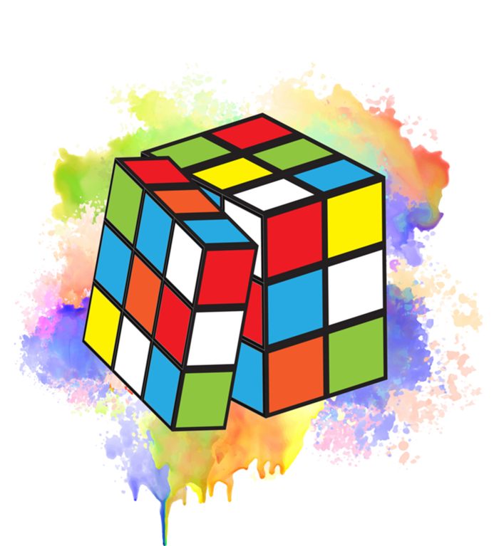 Cool Rubik Rubix Rubics Player Cube Lovers Cute Gift Tie-Dye T-Shirt