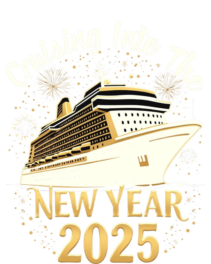 Cruising Into 2025 New Years Eve Cruise Vacation Matching Great Gift T-Shirt