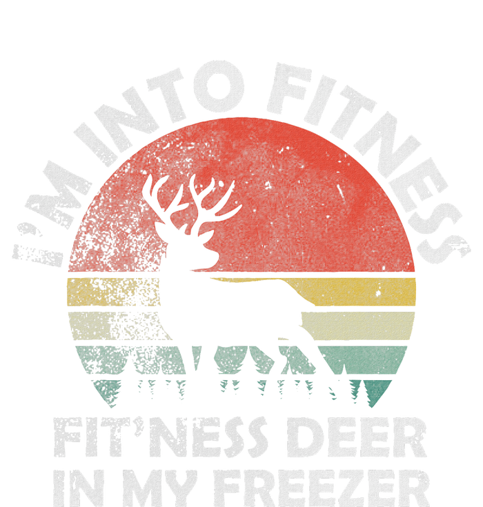 IM Into Fitness FitNess Deer In My Freezer Retro Fitness T-Shirt