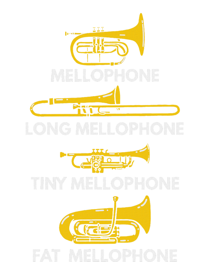 Mellophone Types Of Mellophones Marching Band Mellophonist T-Shirt