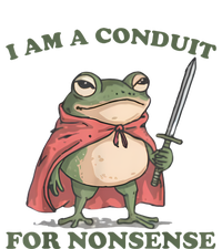 I Am A Conduit For Nonsense Funny Frog T-Shirt