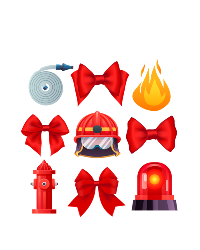 Future Firefighter Coquette Future Fire Funny Gift Women's T-Shirt