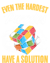 Hardest Puzzles Speed Cubing Math Cuber Puzzle Cube Great Gift T-Shirt