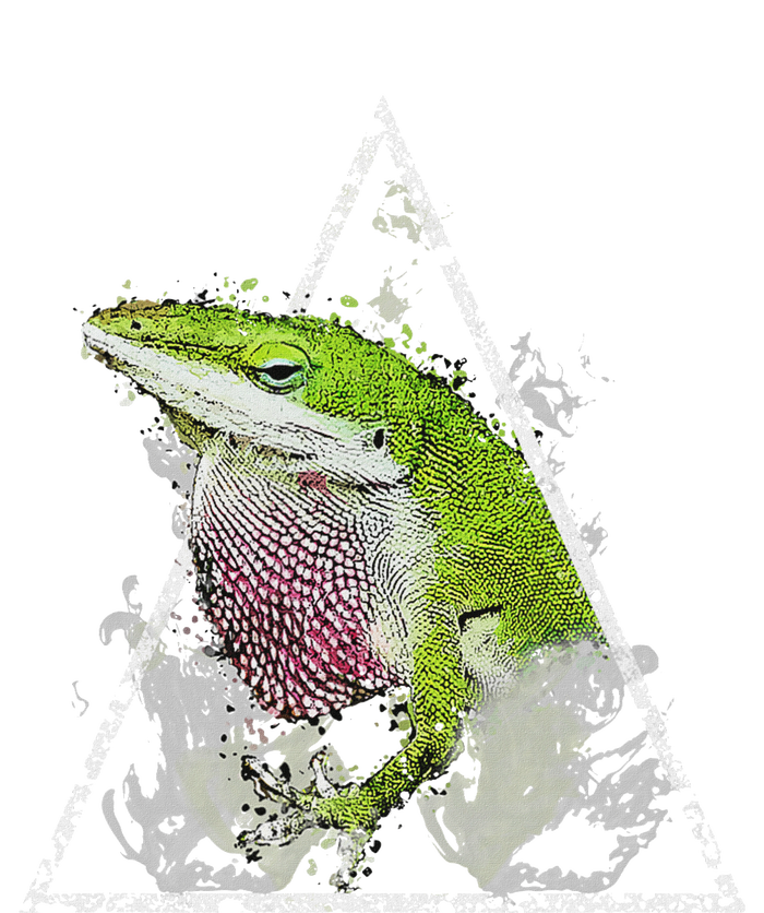 Anole Green Lizard Pet Anoles Reptile Smoke T-Shirt