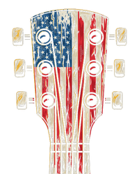 American Flag Guitar 4th Of July Guitarist Usa Country Music T-Shirt