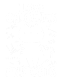 I Love Math And Cats Funny Calculus Meaningful Gift T-Shirt