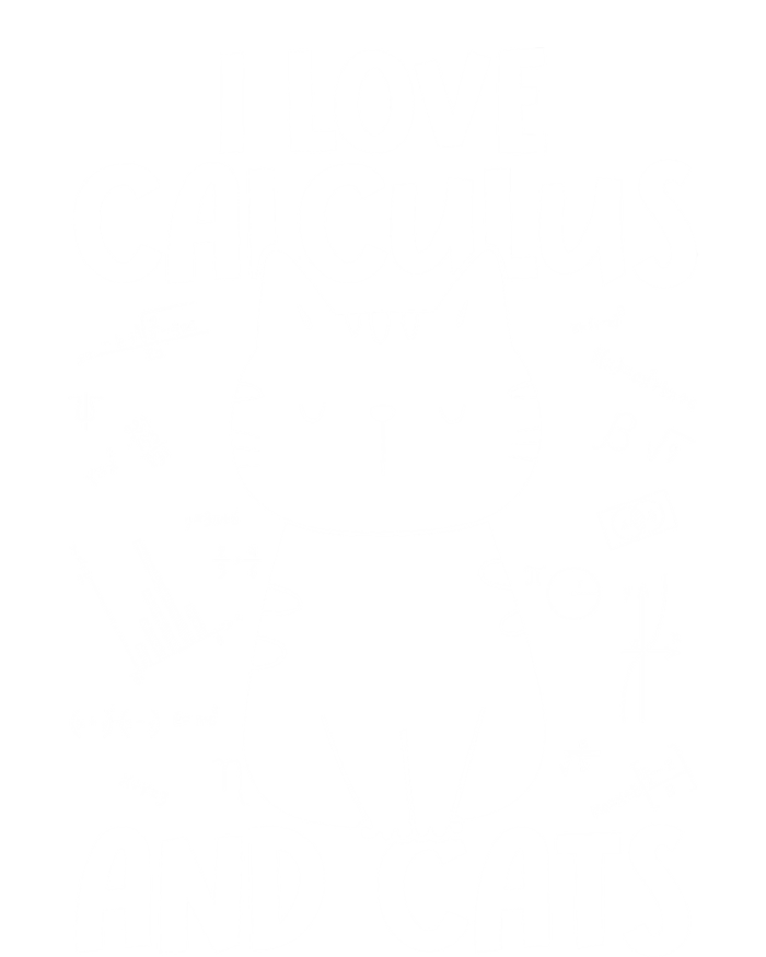 I Love Math And Cats Funny Calculus Meaningful Gift T-Shirt