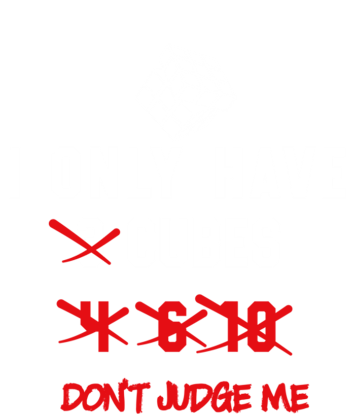 I Only Want Puzzle Cube Funny Speed Cubing Math Gift Coaster