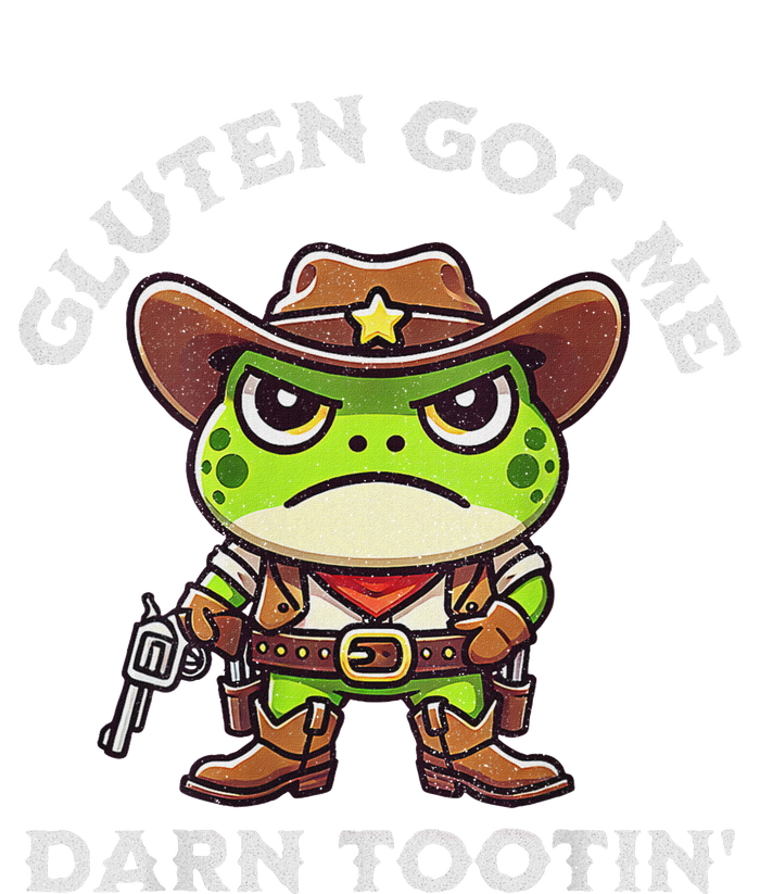 Funny Frog Meme Gluten Got Me Darn Tootin Gluten Free Diet T-Shirt