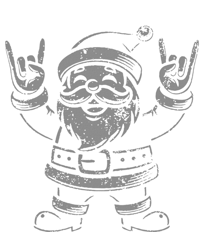 El Rocker Santa Clause T-Shirt