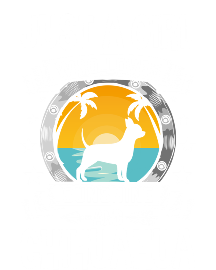 Just A Who Loves Sunshine And Chihuahua Cool Gift Ladies Essential Flowy Tank