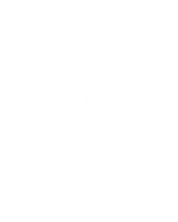 Love You To The Moon And Back Valentines Day Cool Gift Mousepad