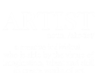 Noun Artist Definition Paintbrush Painter Great Gift Coaster