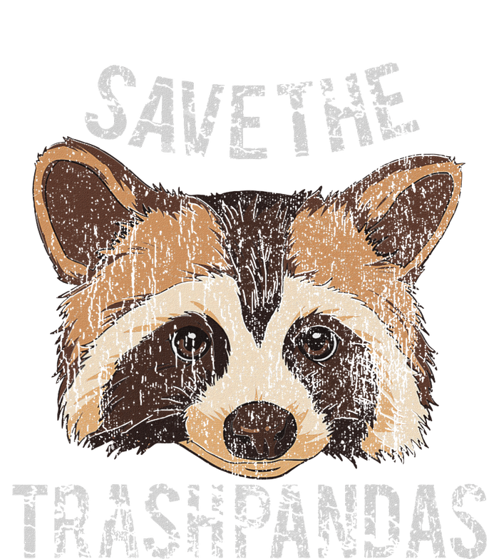 Save The Trash Pandas Funny Racoon Vintage Retro Pajama Set