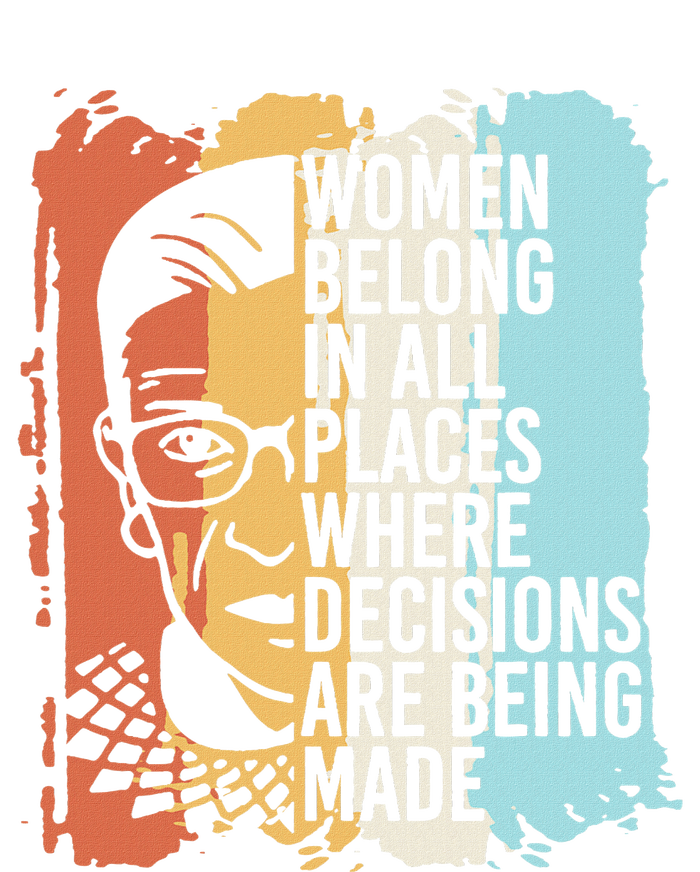 Rbg Ruth Bader Ginsburg Feminist Political Gift T-Shirt