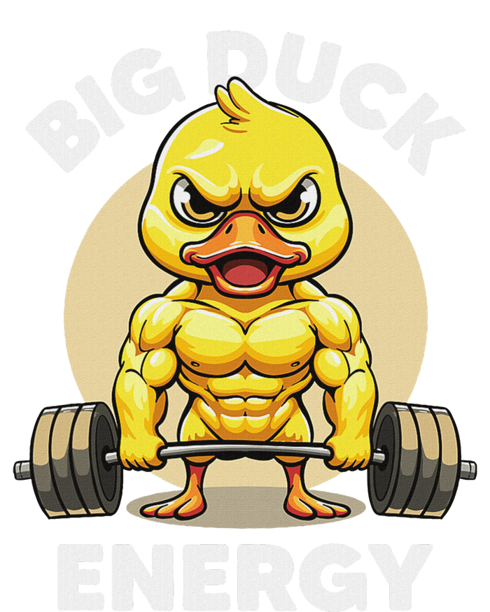 Big Duck Energy Duck Lovers Funny Gym Weightlifting Duck Premium T-Shirt