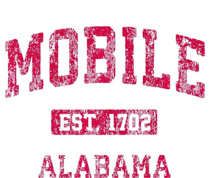 Mobile Alabama Al Vintage Athletic Sports T-Shirt