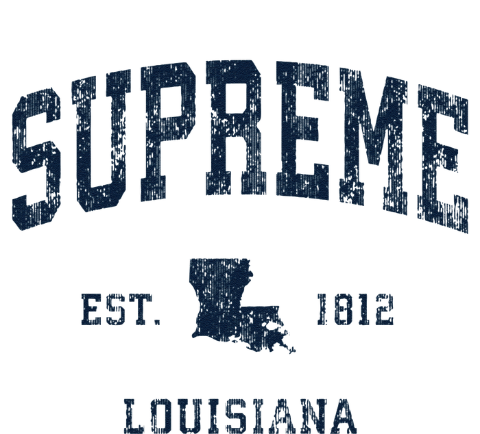 Supreme Louisiana La Vintage Athletic Sports Tall Long Sleeve T-Shirt