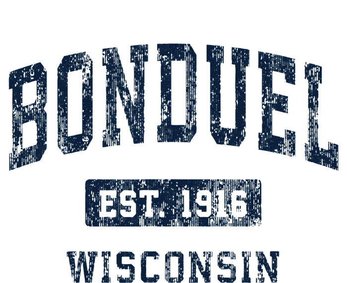 Bonduel Wisconsin Wi Vintage Athletic Sports T-Shirt