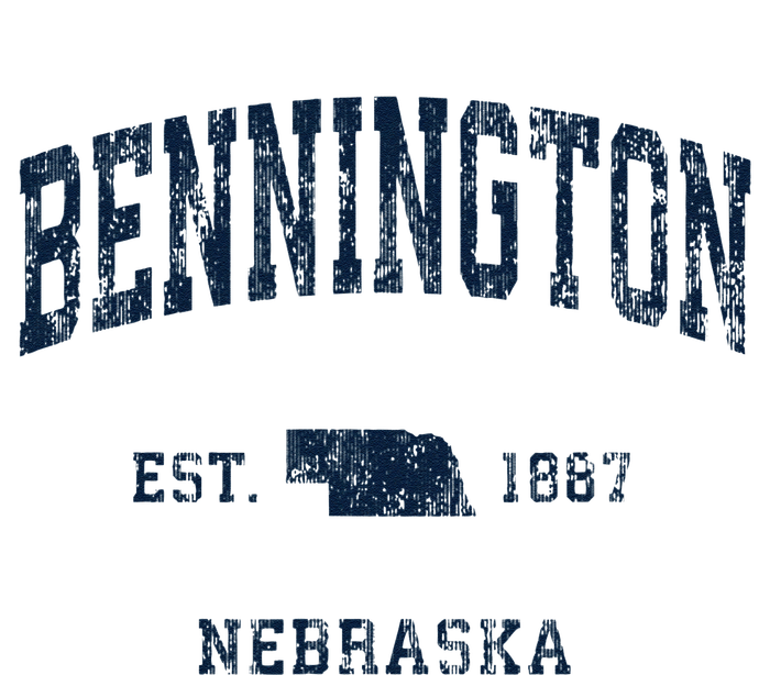 Bennington Nebraska Ne Vintage Athletic Sports T-Shirt