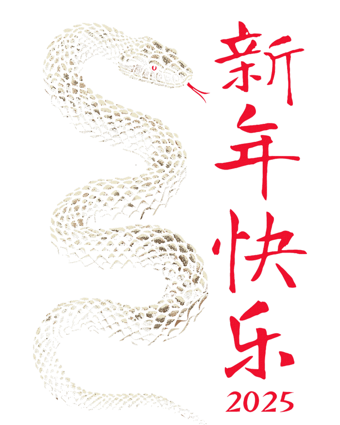 Year Of The Snake 2025 Chinese New Year T-Shirt