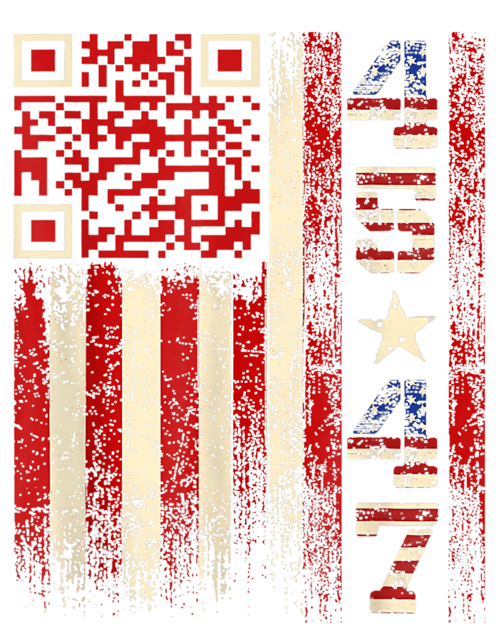 Funny Qr Scan Me President Trump 45/47 Trump Dancing Code City Backpack