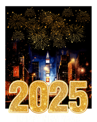 Happy New Year 2025 New York City Fireworks New Years Eve Meaningful Gift T-Shirt