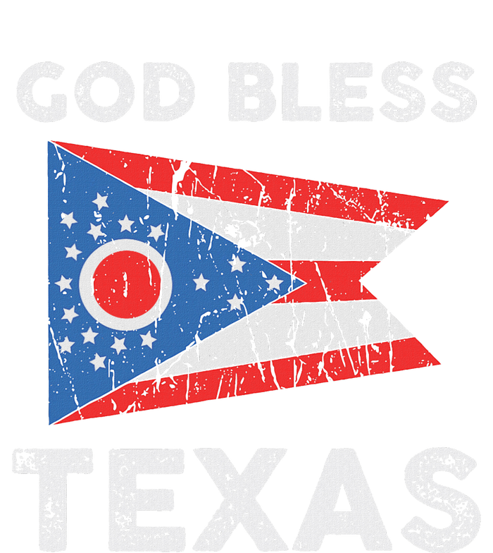 God Bless Texas Ohio Flag T-Shirt