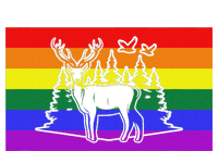 Deer And Duck Hunting Queer Lgbtq Rainbow G.A.Y Pride Flag Women's Strappy Tank