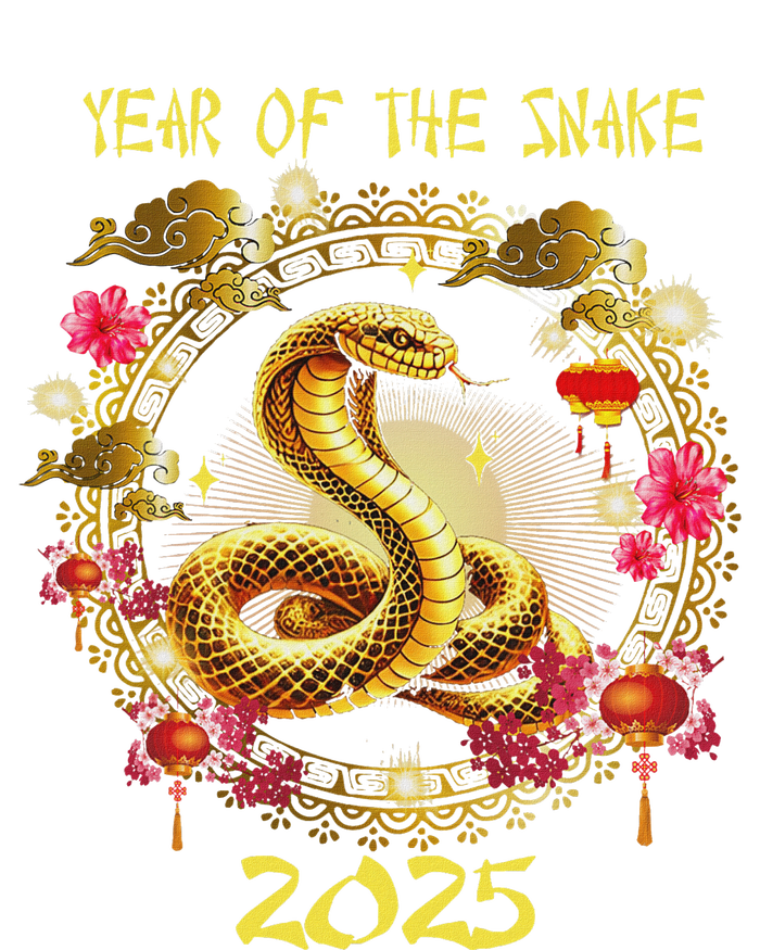 Year Of The Snake 2025 Chinese New Year 2025 Lunar New Year Women's Perfect Tri Tunic Long Sleeve Shirt