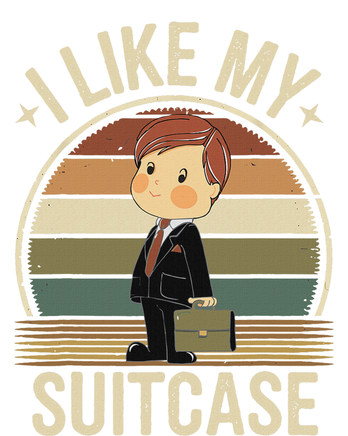 I Like My Suitcase Vintage Trump Sootcase Viral Meme Pom Pom 12in Knit Beanie