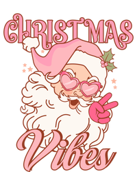 Retro Groovy Santa Claus Christmas Vibes Gift T-Shirt