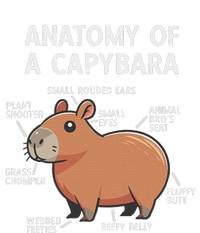 Funny Anatomy Of A Capybara T-Shirt