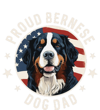 American Flag Proud Bernese Mountain Dog Dad Cooling Performance Long Sleeve Crew