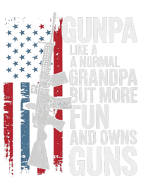 Gunpa Like A Normal Grandpa But More Fun And Owns Guns Kids Tie-Dye T-Shirt