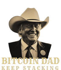 New! Bitcoin Dad Trump Btc DadS Home Bitcoin Keep Stacking T-Shirt