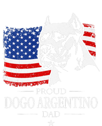 Proud Dogo Argentino Dad American Flag Patriotic Dog T-Shirt