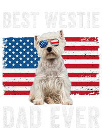 Westie Dad Usa American Flag Dog Lover Owner Westie Funny T-Shirt