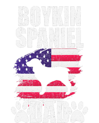 Boykin Spaniel Dad Dog Lover American Us Flag T-Shirt