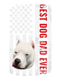 Dogo Argentino Dad Dog Lover American Flag Usa Pride T-Shirt