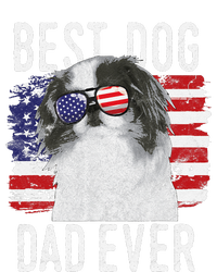 American Flag Best Dog Dad Ever Japanese Chin Usa Hoodie