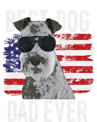 American Flag Best Dog Dad Ever Lakeland Terriers Usa T-Shirt