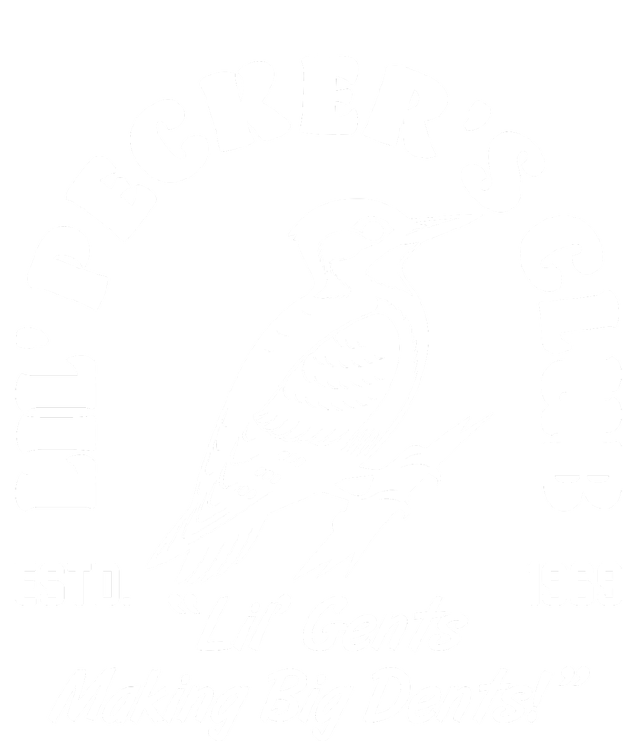 Vintage Woodpecker Lil Peckers Club Estd 1969 Lil Gents Making Big Dents T-Shirt