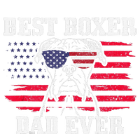 Best Boxer Dad Ever Dog Patriotic 4th Of July American Flag T-Shirt