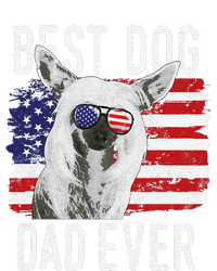 American Flag Best Dog Dad Ever Chinese Crested Usa T-Shirt